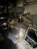 BREDDO 500 GALLON MULTI-ZONE JACKETED LIKWIFIER WITH OFFSET PANCAKE AGITATION AND TOP-MOUNT SWEEP/