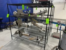 (6) VFFS Forming Tubes, Various Models Sizes((RIGGING, LOADING, SITE MANAGEMENT FEE: $200.00 USD)(