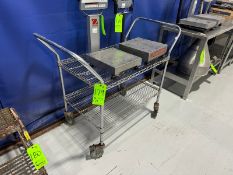 2-Shelf Portable Cart(RIGGING, LOADING, SITE MANAGEMENT FEE: $50.00 USD)(LOCATED MOORE RD. WEYMOUTH,