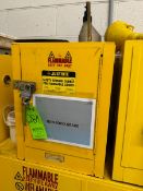 JustRite 4 Gal. Flammable Storage Cabinet(RIGGING, LOADING, SITE MANAGEMENT FEE: $100.00 USD)(