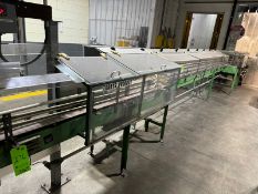 Section of Product Conveyor, with Plastic Belt with Guides(RIGGING, LOADING, SITE MANAGEMENT FEE: $