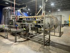 S/S Bottle/Jar Rinser, Includes S/S Control Panel with (2) Allen-Bradley VDFs, Mounted on S/S