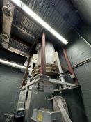 Brabender Technology Metering Hopper, Includes Ceiling Mounted Mild Steel Frame(RIGGING, LOADING,