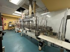 Bartelt Pouch Filler, S/N 2297, with (2) Auger Fillers, with On Board Control Panel with