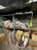 Contents of Shelving Units, with Plastic Conveyor Belt, Conveyor Rolls, Includes Shelving Units(