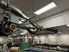 Cap Conveyor, with 5 hp Baldor Blower, 3450 RPm, 230/460 Volts, 3 Phase (NOTE: Running from Elevator