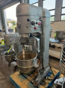 Hobart Mixer, M/N V-1401, S/N 11-443-584, 200 Volts, 3 Phase, with S/S Mixing Bowl & Paddle
