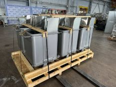 (6) NEW PORTABLE S/S TOTES