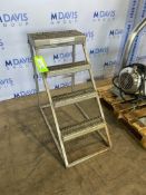 4-Step S/S Stairs, Mounted on S/S Frame (INV#82585)(Located @ the MDG Auction Showroom 2.0 in Monroe