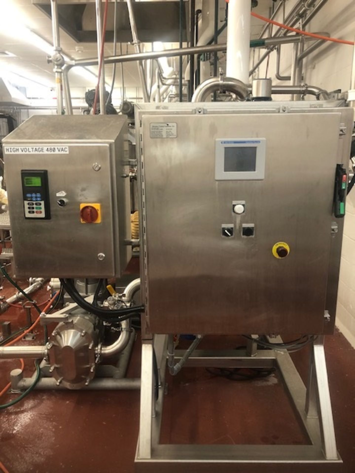 2017 TERLOTHERM D150  VERTICAL SCRAPE SURFACE HEAT EXCHANGER SKID, S/N 1710301-001-001, INCLUDES - Image 3 of 6