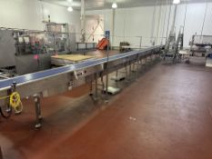 CONVEYOR FROM MVC WRAP AROUND CASE PACKER
