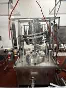ELGIN 8-VAVLE ROTARY PISTON FILLER, MODEL RPF-8, S/N RPF08280, PREVIOUSLY FILLING HOT SAUCE BOTTLES