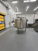 WALKER S/S 450 GALLON JACKETED MIXING TANK, S/N WEP-93412-1