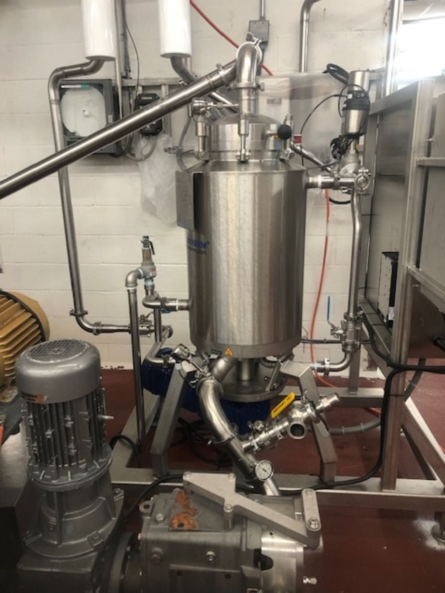 2017 TERLOTHERM D150  VERTICAL SCRAPE SURFACE HEAT EXCHANGER SKID, S/N 1710301-001-001, INCLUDES - Image 4 of 6