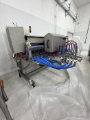 LEONHARDT 8-POSITION FILLER / DOSER, (2) FILL POSITIONS WITH (4) FILLING VALVES AT EACH POSITION