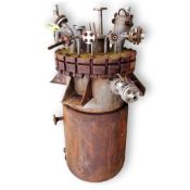 Used 80 Gallon Stainless Steel Mix Tank Vessel Jacketed