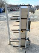 177.1 SQ. FT. UNUSED APV / SPX PLATE HEAT EXCHANGER COOLER MODEL NO. N35-M-21