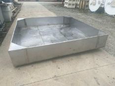 638 GALLON STAINLESS STEEL CATCH BASIN – CONTAINED SPILL CONTAINER