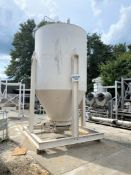 300 CUBIC FOOT STORAGE BIN WITH 36” VIBRA SCREW BIN ACTIVATOR