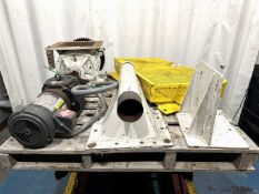 8” X 8” MAC MODEL MD40 ROTARY AIRLOCK CARBON STEEL WITH DRIVE