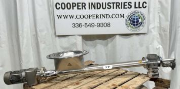 3” AZO STAINLESS SCREW FEEDER