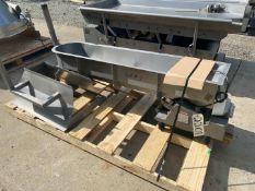 12” wide x 58 inches long x 6 inches deep Eriez Model HD66C electromagnetic vibrating pan conveyor