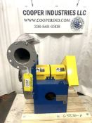 5 HP INDUSTRIAL AIR TECHNOLOGIES FAN MODEL PB 2006 60/D 9R 90 CCW. STAINLESS STEEL,