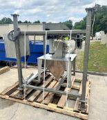 HAPMAN STAINLESS STEEL BULK BAG UNLOADER