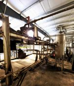 42” WIDE X 30’ LONG EIMCO 316 STAINLESS STEEL HORIZONTAL VACUUM BELT FILTER