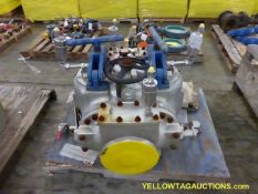 6” Vee Bee Trelleborg Standard Screw Gate NB Gate Dual Strainer, UNUSED