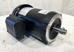 1.5 HP WEG INVERTER DUTY MOTOR FRAME 143/5TC (UNUSED)