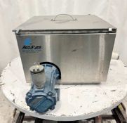 1 ½” DIAMETER ACCU-RATE SCREW FEEDER STAINLESS USED