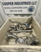 STAINLESS SANITARY FITTINGS, VALVES, JACOBS CONTROL VALVE, AND CLAMPS