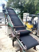 24” WIDE BAG FLATTENER BELT CONVEYOR