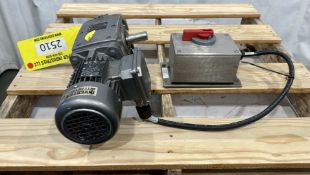 0.25 HP NORD GEARBOX AND MOTOR DRIVE UNUSED