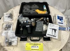 2) GOODWAY Quick Shot Shot Surface Condenser Tube Cleaning Guns Model Q300 with Cases and Accessor