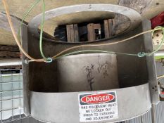 TAYLOR MAGNUM BULK BAGGER UNLOADER TRANSITION, STAINLESS STEEL