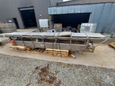 14″ WIDE x 226″ LONG KEY ISO-FLO VIBRATORY FEEDER MODEL 432475-1