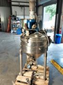 60 GALLON GROEN MODEL TA-60 STAINLESS STEEL INSULATED MIX TANK.