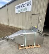 BAG DUMP STATION: 16 CUBIC FT SEMI-BULK SYSTEMS INC. DRY INGREDIENT SURGE BIN