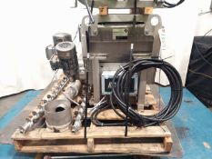 3” DIAMETER X 32” LONG SCHENCK ACCURATE SCREW FEEDER, STAINLESS STEEL