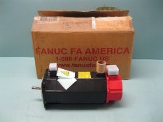 Fanuc a6/3000(A06B-0128-B176) 1.4 kW AC Servo Motor NEW (Handling Fee $25) (Located Springfield, NH)