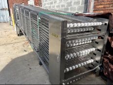 9-Levels Tortilla Cooling Conveyor Cooler High Production, 36