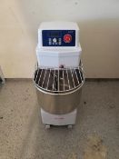 Juno Spiral Mixer with Spiral Dough Hook and Safety Guard, Good Working Condition. (Lift Out and