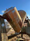 Used Approximately 20 Cubic Foot Stainless Steel V-Blender, Manufacturer: Patterson-Kelley,