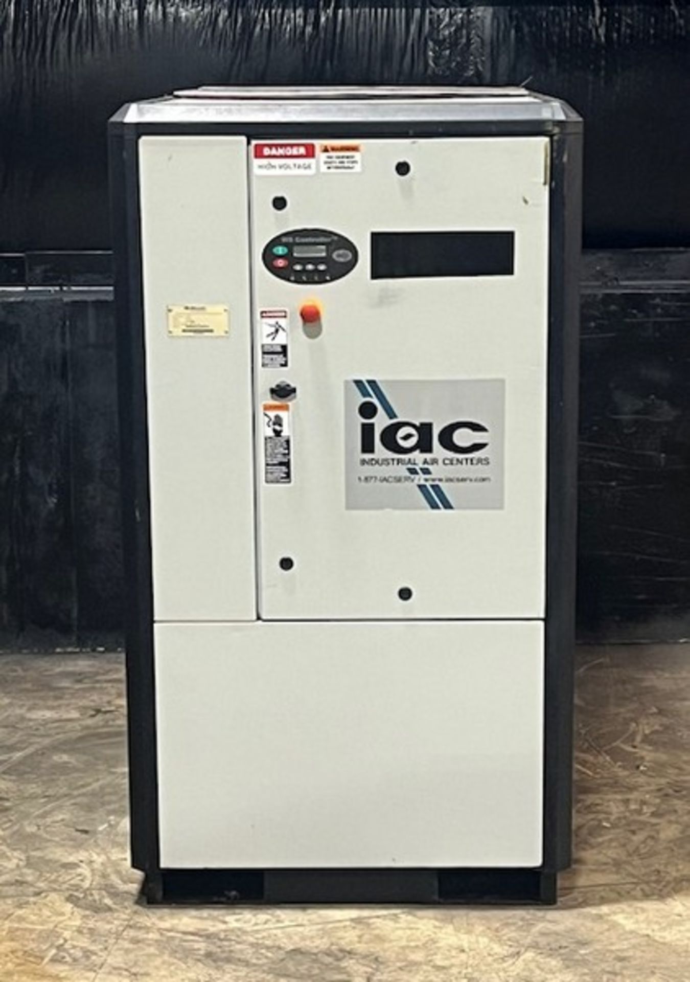 Sullair 50 hp Air Compressor, Model 3709V/A, S/N 2009011200033, Year 2008, Air Pressure Rated Max - Image 7 of 15