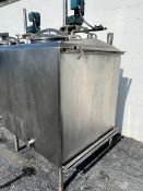 Feldmeier 350 Gal. @ 2 Flavor Jacketed Tank, S/N E-690-02 with 2.5