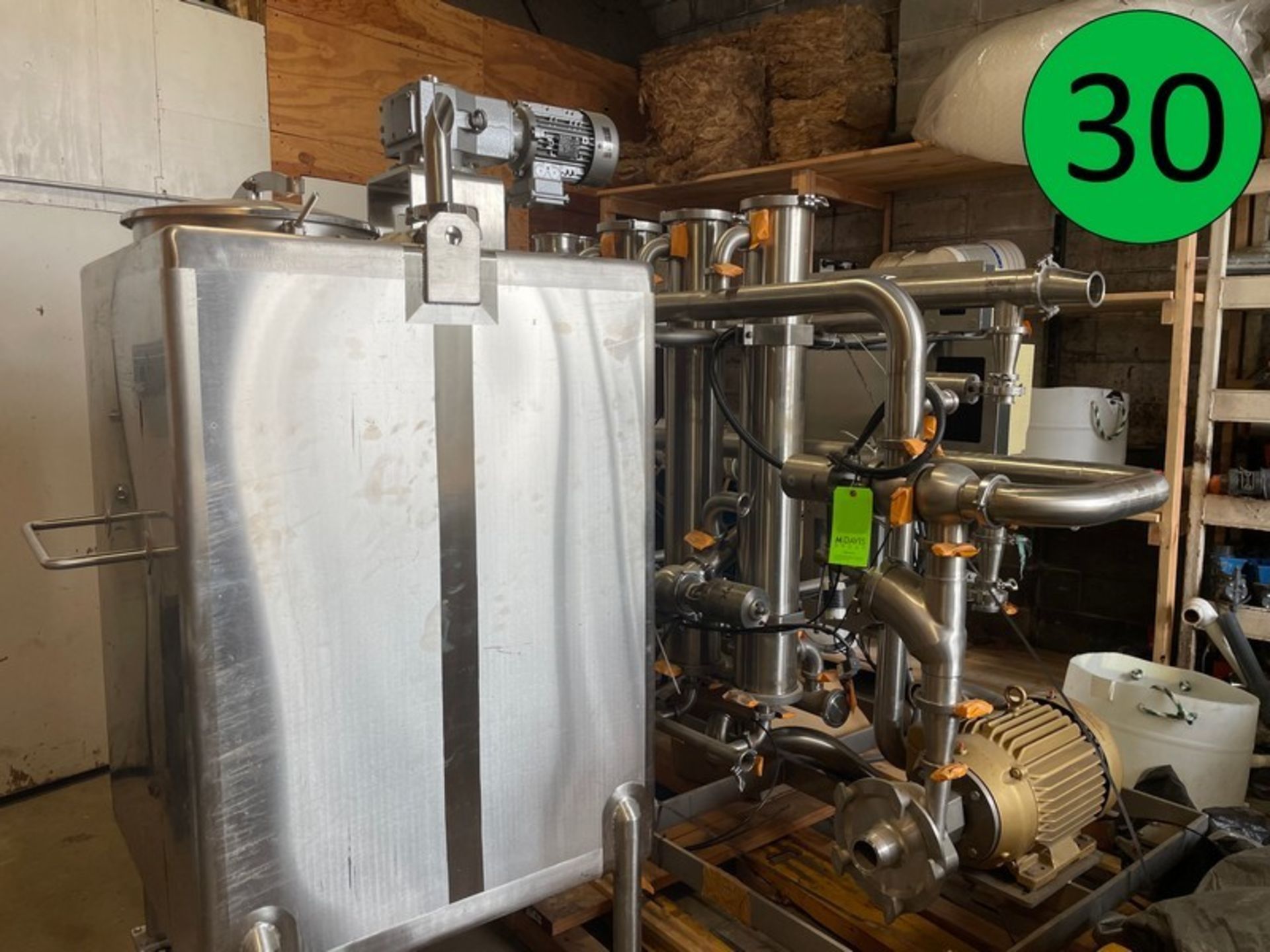 UF System; Ballast Tank 250 gal; Two Tubes Preheater; Four Tubes UF (6" diameter / 50" long); - Image 5 of 5