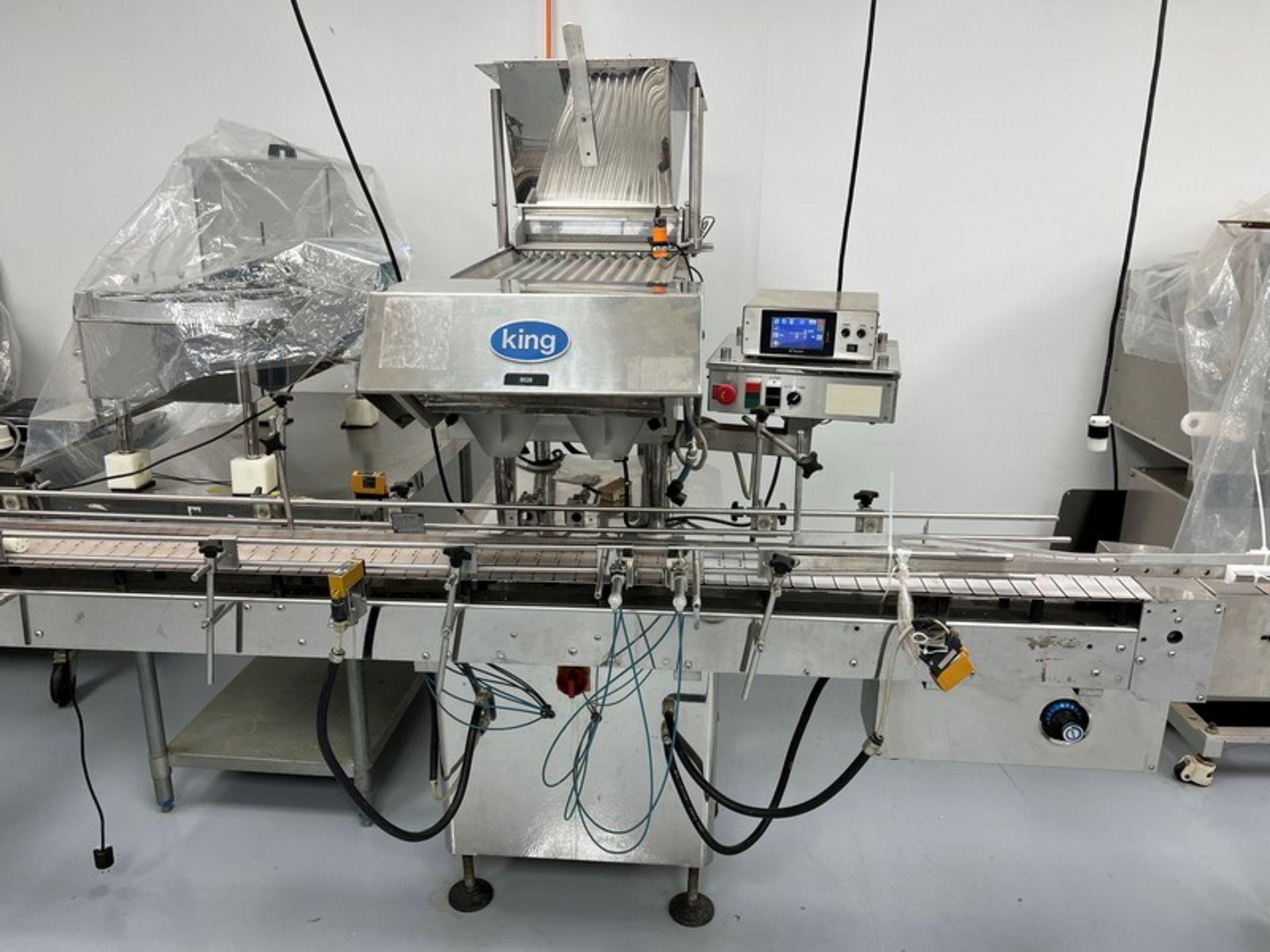 King TC-12 Counter, Model TC-12, S/N TC12 217905, Volt 220, Phase 3, Hz. 60 (Note: Sensor Not