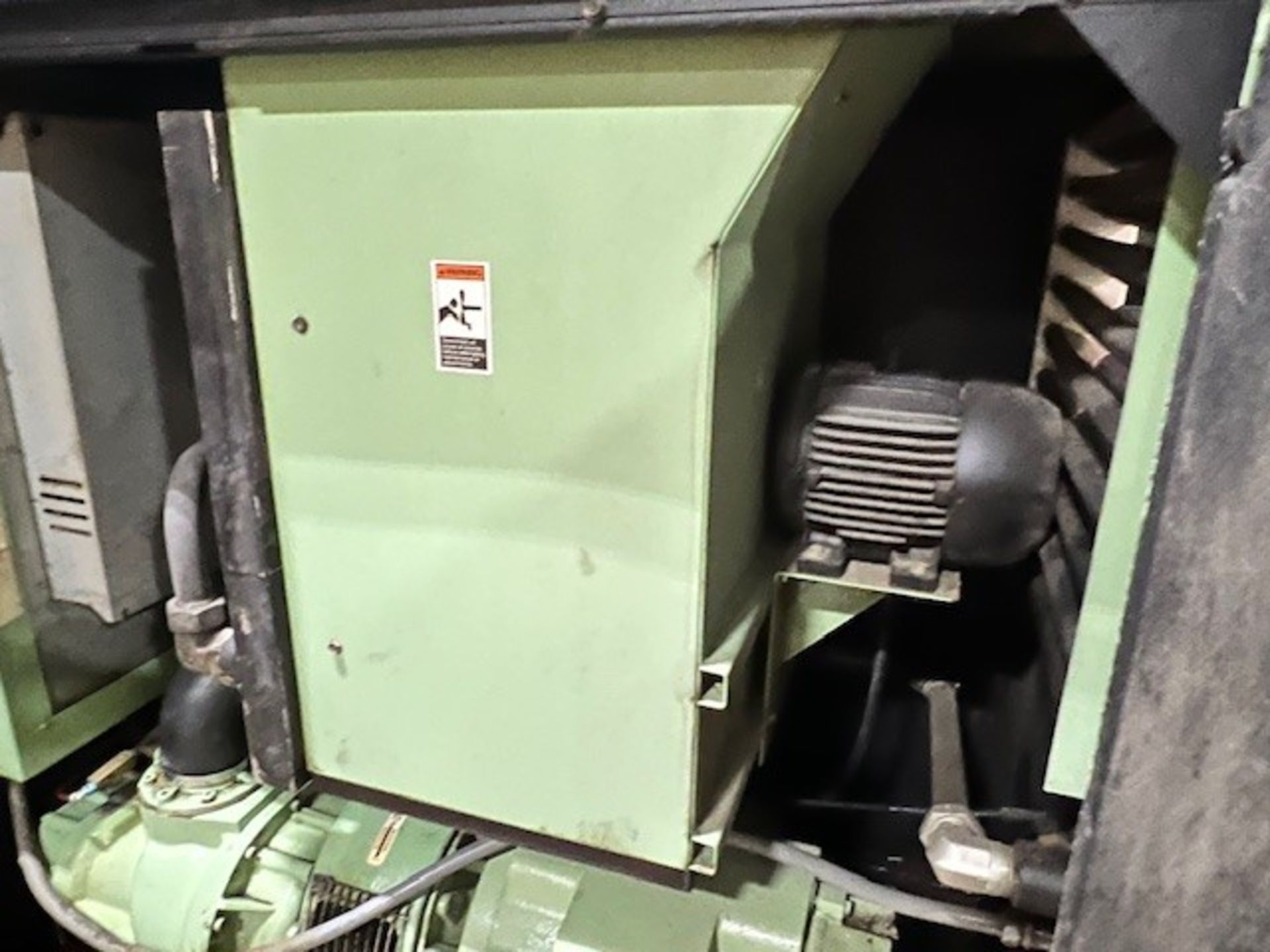 Sullair 50 hp Air Compressor, Model 3709V/A, S/N 2009011200033, Year 2008, Air Pressure Rated Max - Image 6 of 15